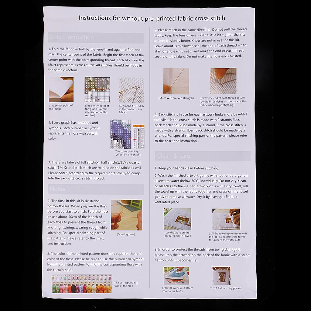 Stamped Cross Stitch Kits Pre  - Cross Stitch Stamped Kits Beginners 评论和价格