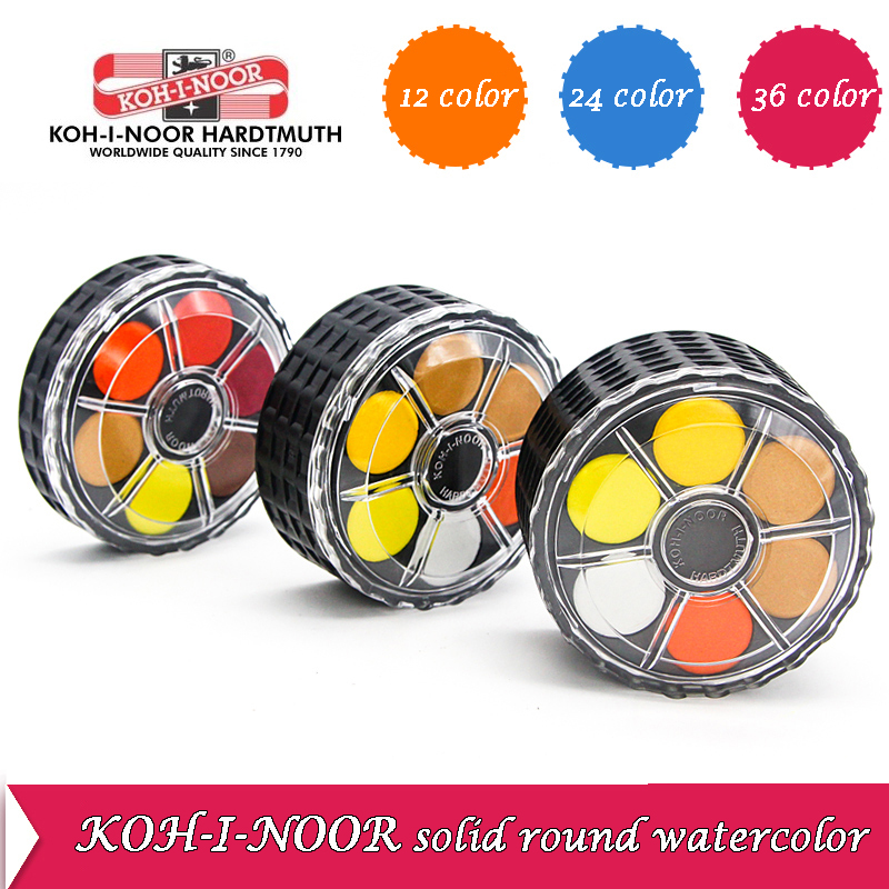 KOH-I-NOOR Solid Watercolor Pi - Watercolor Paint Set Solid Pigment 评论和价格