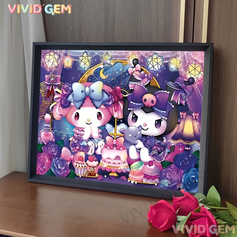 VIVID GEM 5D DIY Diamond Paint - 5D Diamond Painting Kit Full Drill 评论和价格