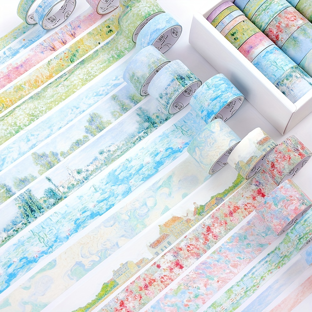 20 Rolls Vintage Garden Washi  - Painting Supplies 评论和价格